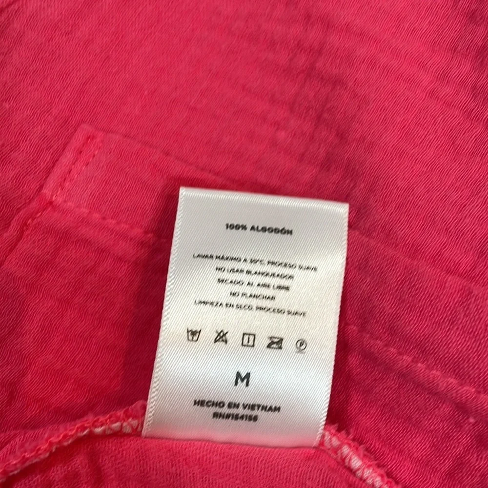 Mote Anthropologie Top Size M 100% Cotton Gauzy Fabric - Picture 10 of 11